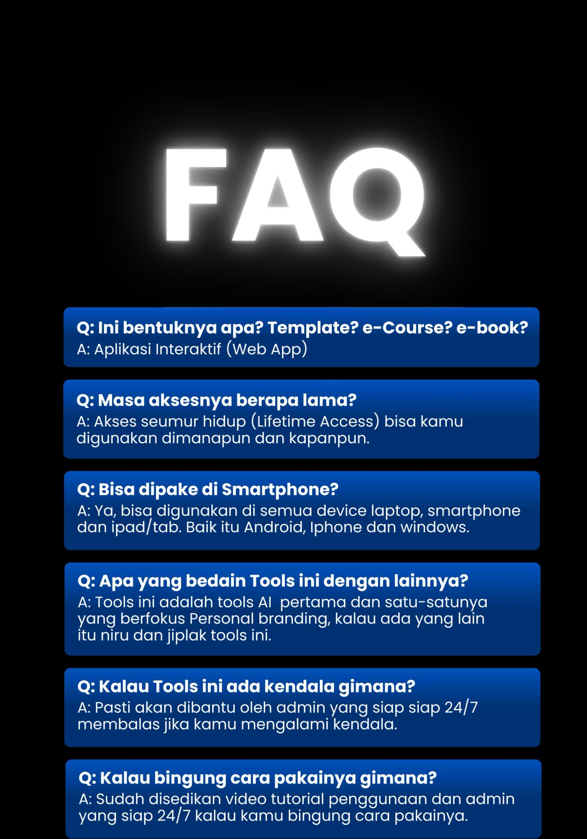 FAQ Personal Branding Builder
